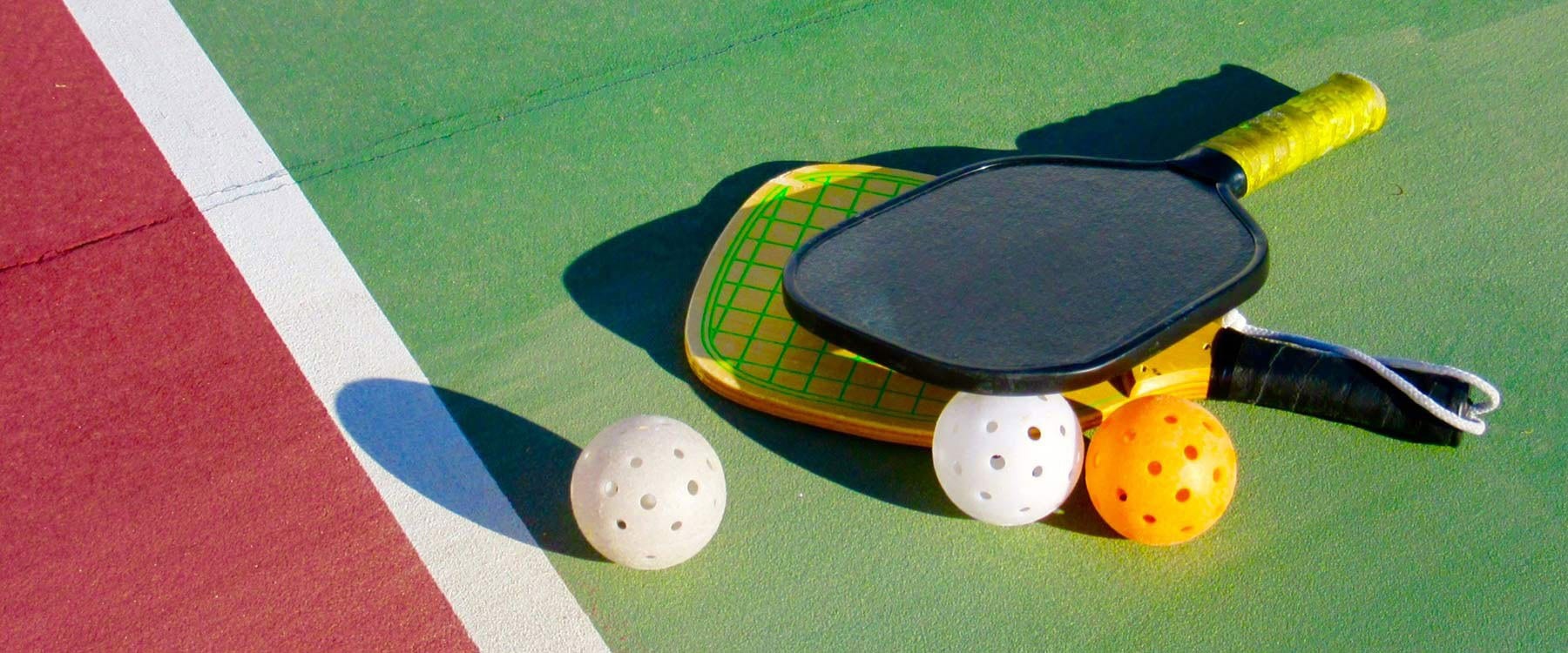 Pickle Ball for beginners or advanced players.